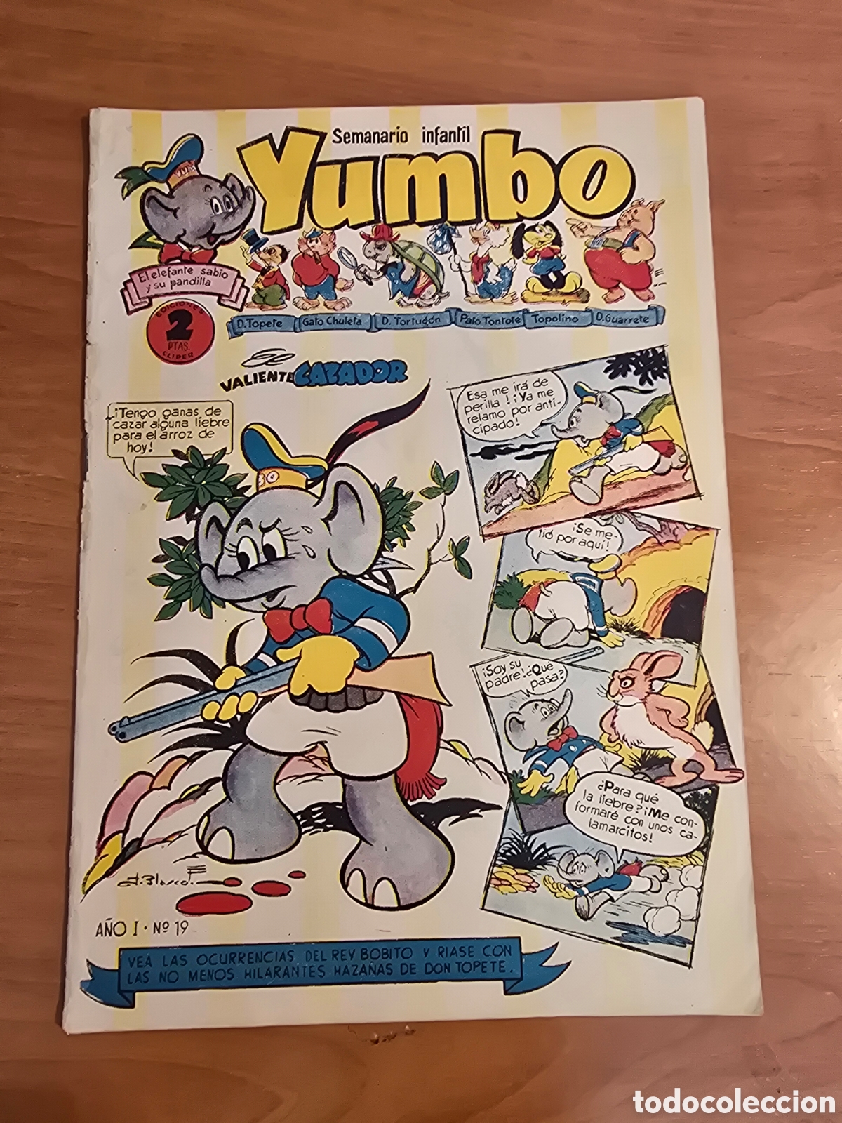 Tebeos: YUMBO, NUMERO 19, (EDITORIAL CLIPER) - Foto 1
