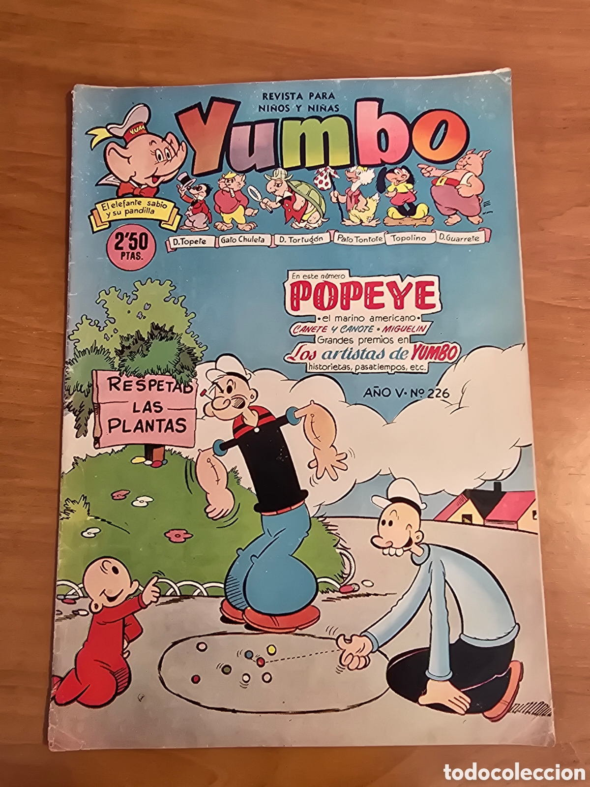 Tebeos: YUMBO, NUMERO 226, (EDITORIAL CLIPER) - Foto 1