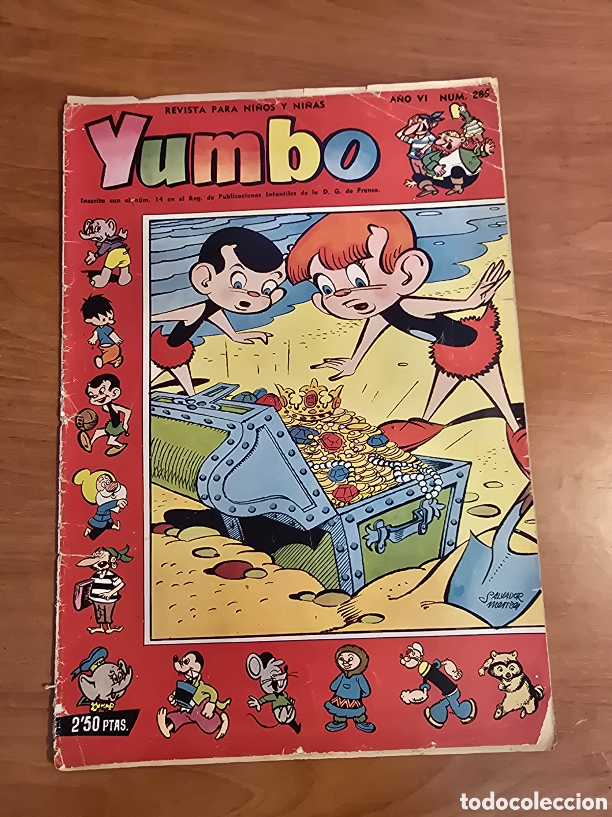 Tebeos: YUMBO, NUMERO 285, (EDITORIAL CLIPER) - Foto 1