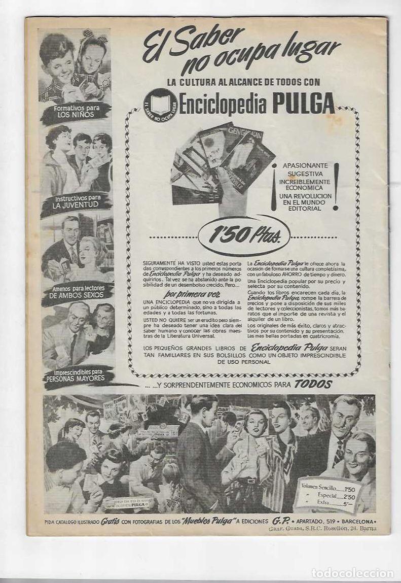 Tebeos: NICOL&Aacute;S ALMANAQUE 1955 , CLIPER / GERPLA, EDICI&Oacute;N ORIGINAL - Foto 2