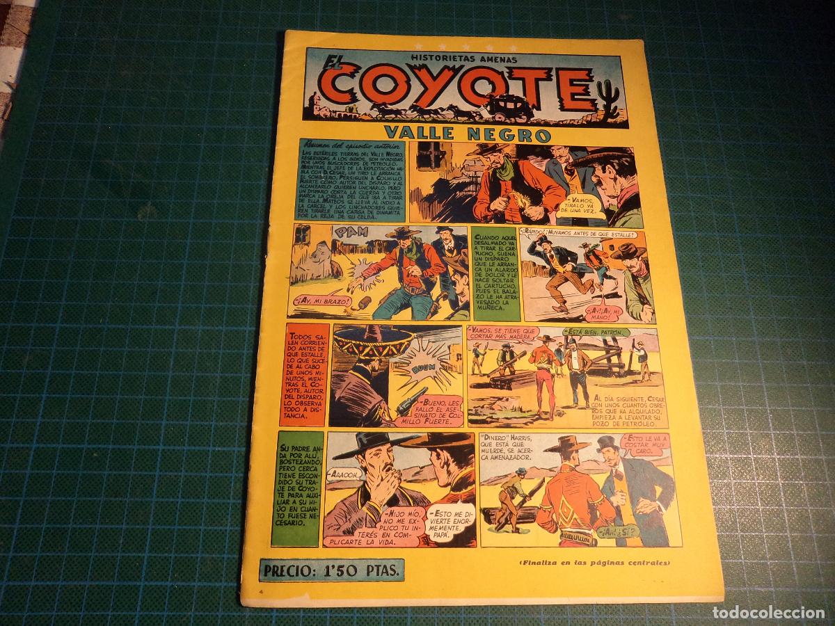 Tebeos: El Coyote. N&ordm; 49. Valle negro. Cliper. Original - Foto 1
