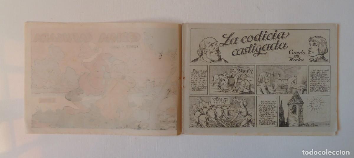 Tebeos: CUADERNOS SELECTOS, CUENTO DE HADAS CISNE/GERPLA, LA CODICIA CASTIGADA, DESCATALOGADO,ORIGINAL - Foto 5