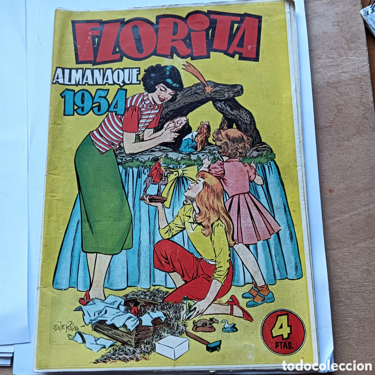 Tebeos: FLORITA ALMANAQUE 1954 EDI.CLIPER ORIGINAL