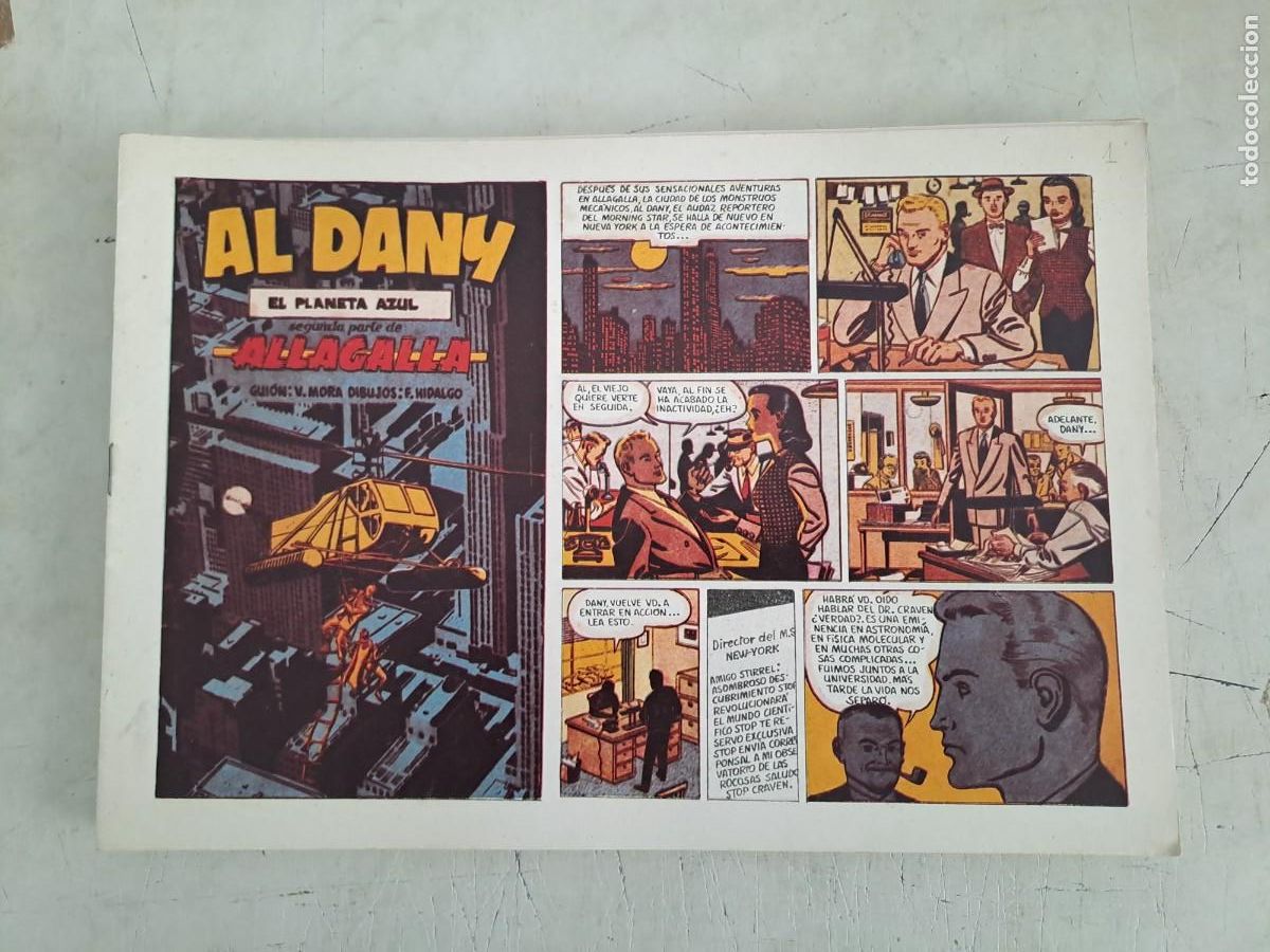 Tebeos: Al Dany 15 de 16 n&uacute;meros, Cliper en muy buen estado, facs&iacute;mil Bolsa DA