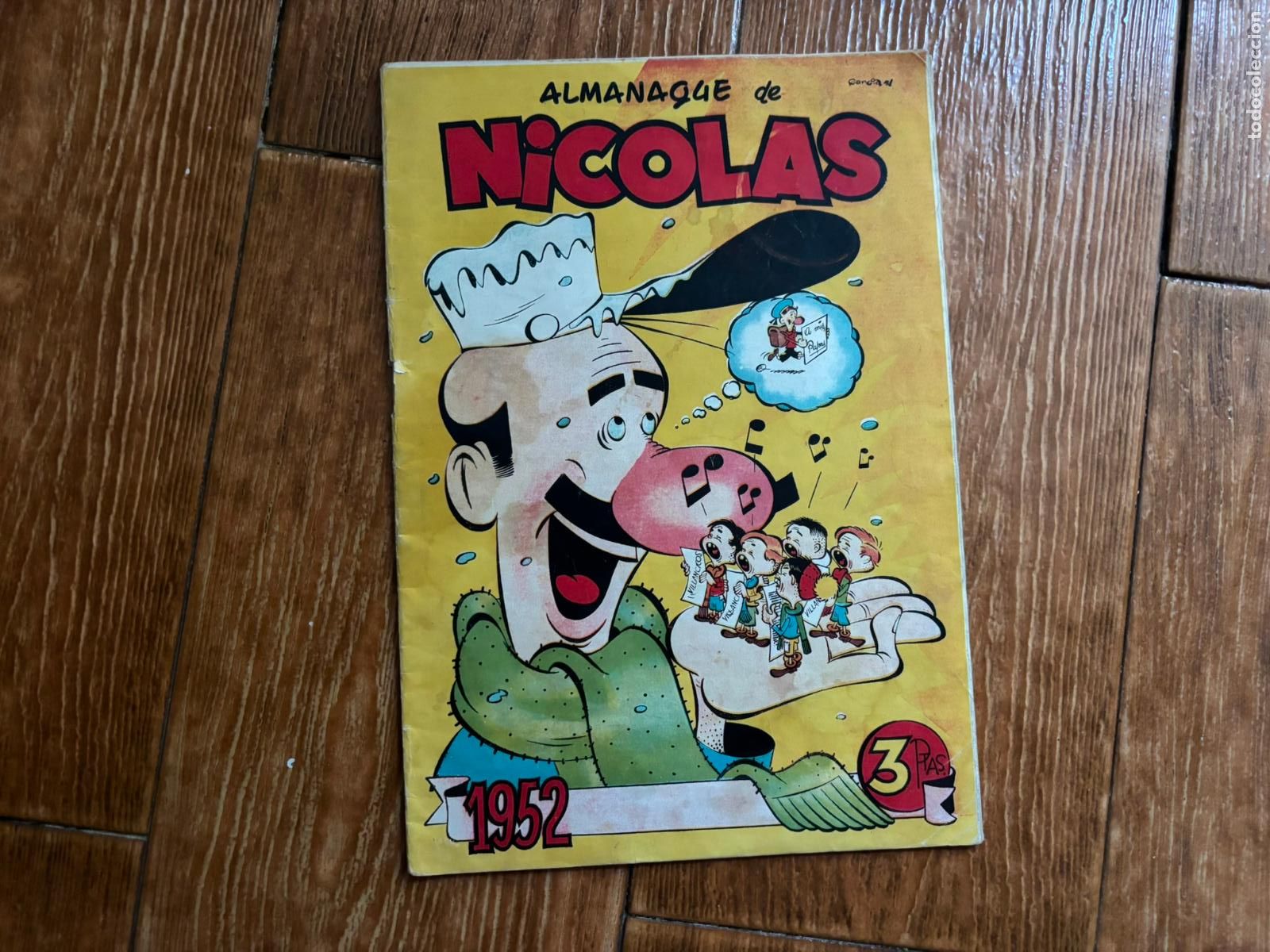 Tebeos: NICOLAS ALMANAQUE 1952 EDITORIAL CLIPER ORIGINAL - Foto 1