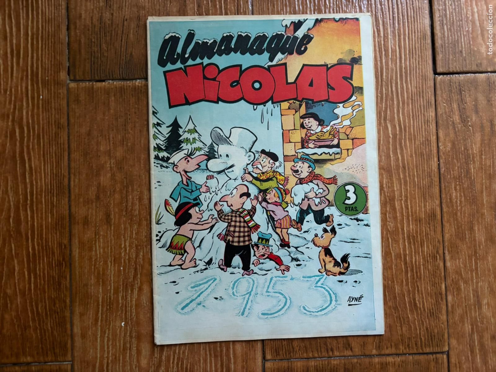 Tebeos: NICOLAS ALMANAQUE 1953 EDITORIAL CLIPER ORIGINAL