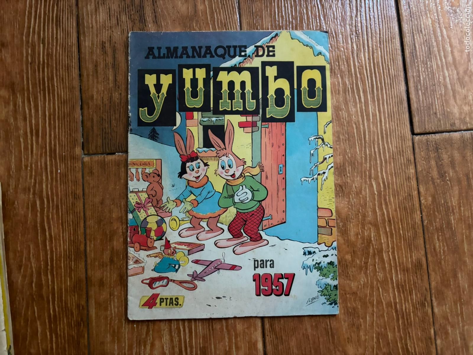 Tebeos: YUMBO ALMANAQUE 1957 EDITORIAL CLIPER ORIGINAL