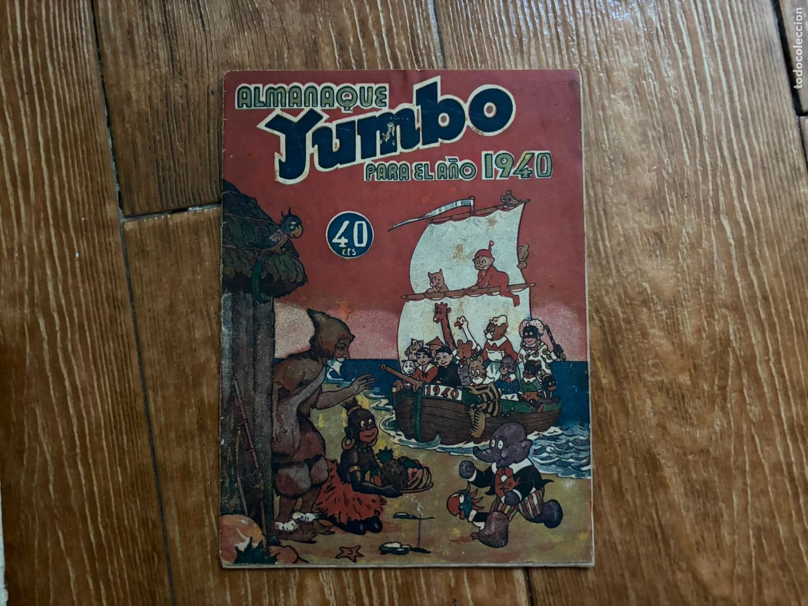 Tebeos: YUMBO ALMANAQUE 1940 EDITORIAL CLIPER ORIGINAL