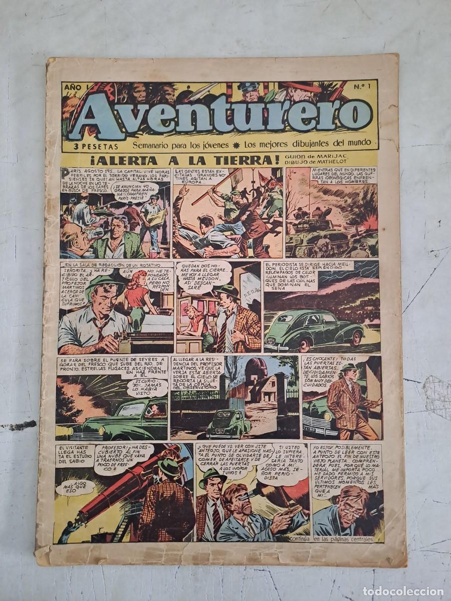 Tebeos: Aventurero 1, Cl&iacute;per Bolsa DA - Foto 1