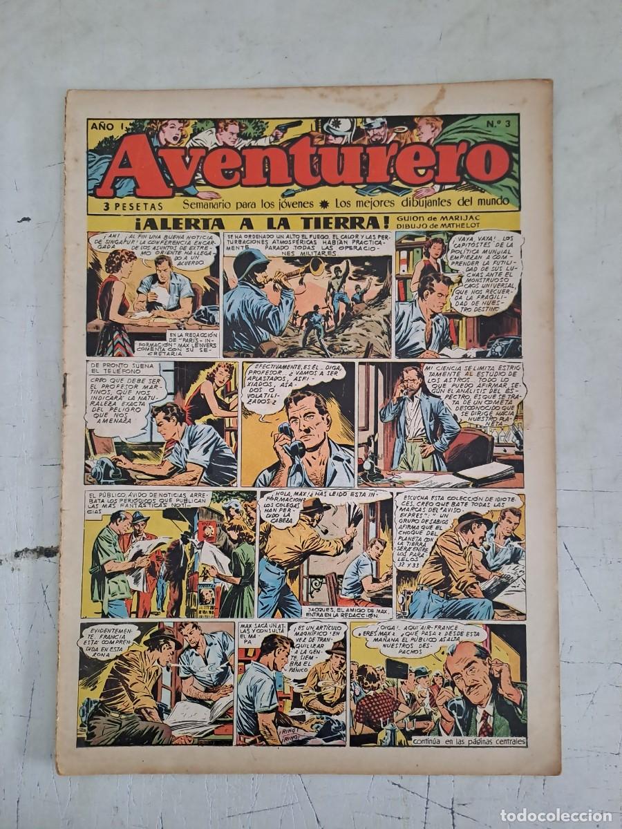 Tebeos: Aventurero 3, Cl&iacute;per Bolsa DA - Foto 1