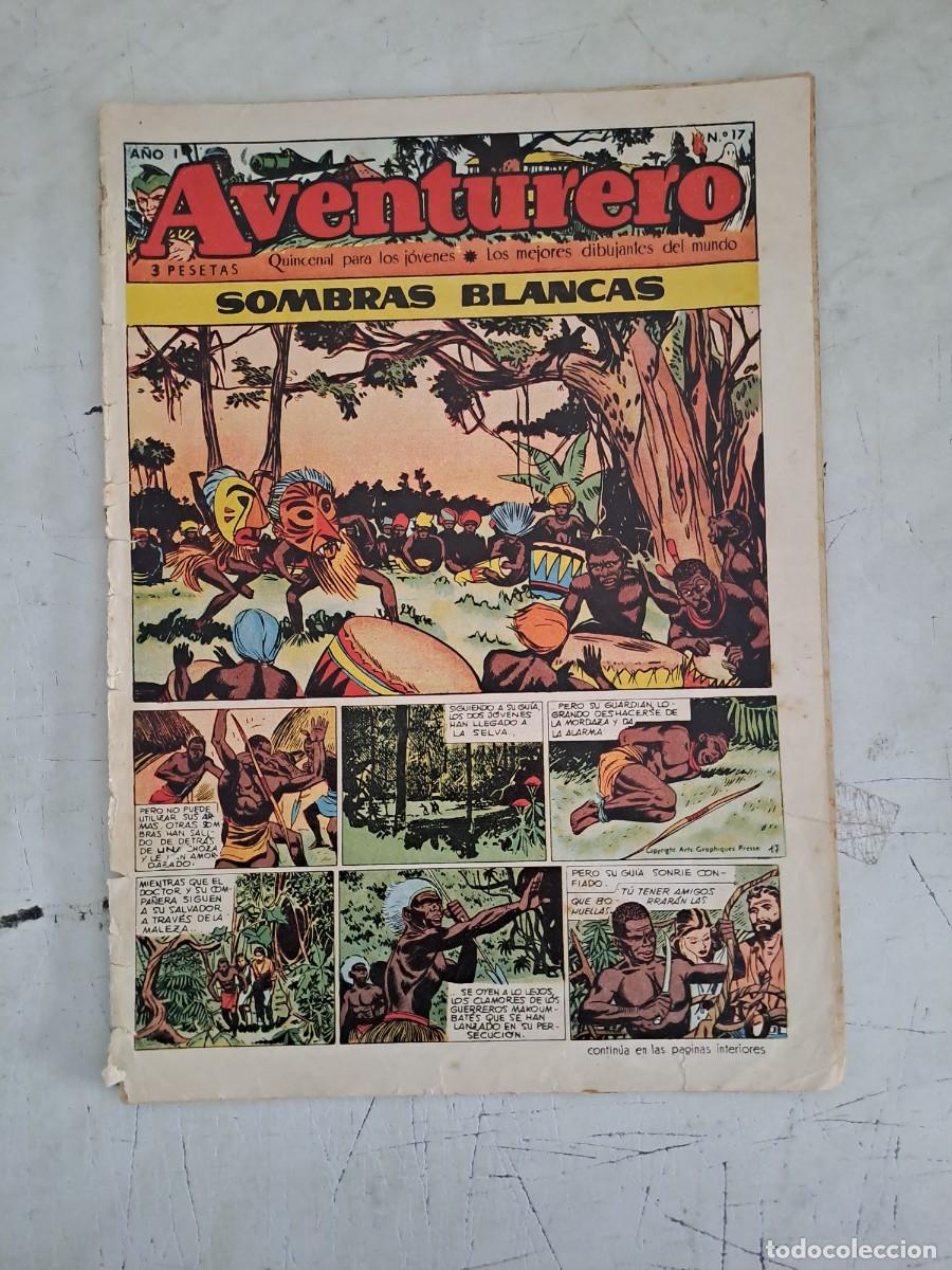 Tebeos: Aventurero 17, Cl&iacute;per Bolsa DA - Foto 1