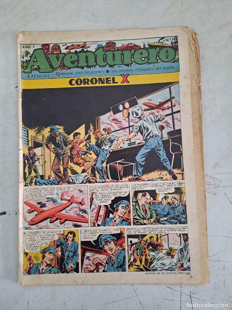 Tebeos: Aventurero 18, Cl&iacute;per Bolsa DA - Foto 1