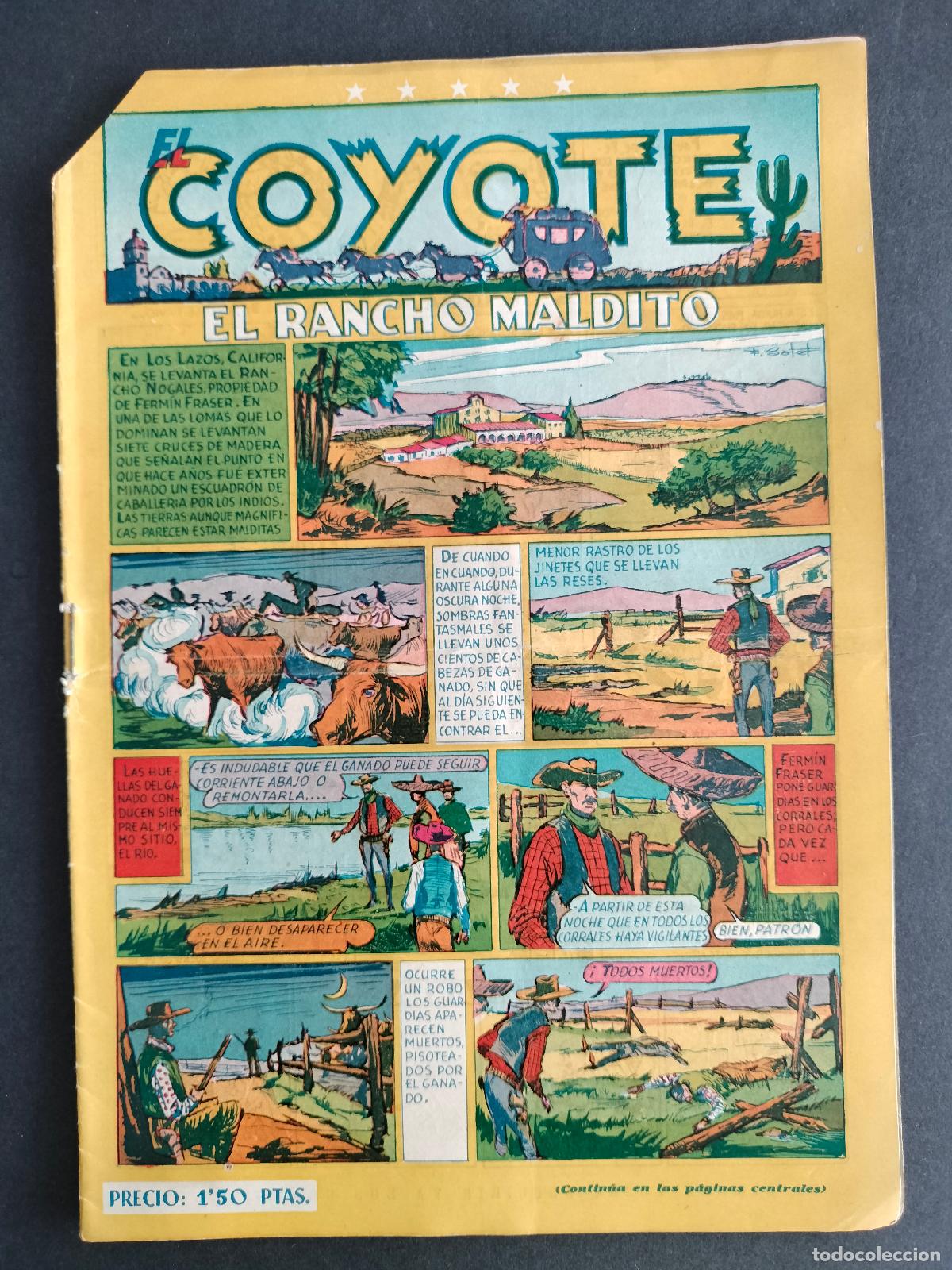 Tebeos: EL COYOTE N&ordm; 31 ORIGINAL DE EPOCA CLIPER - Foto 1