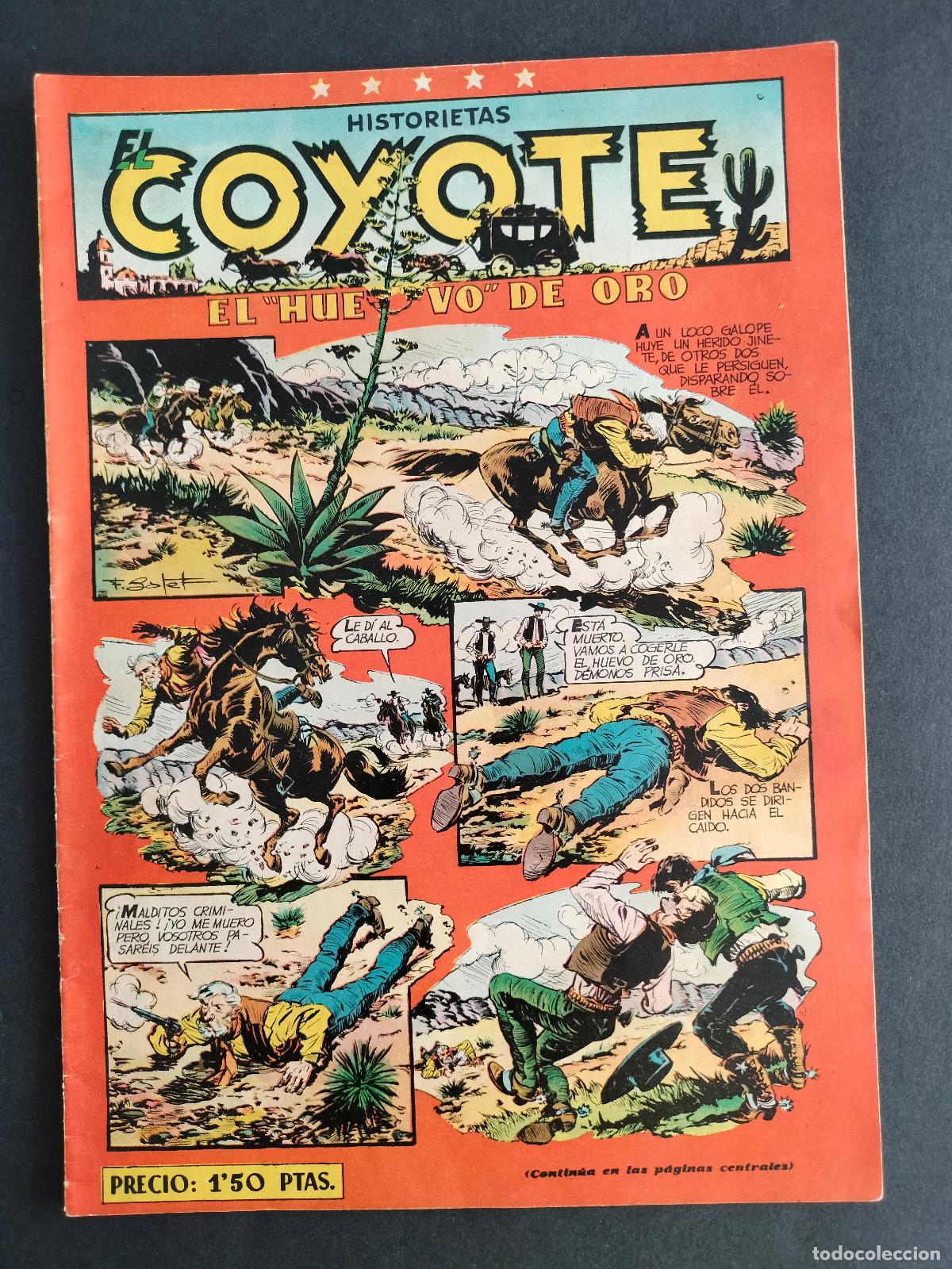 Tebeos: EL COYOTE N&ordm; 79 ORIGINAL DE EPOCA CLIPER - Foto 1