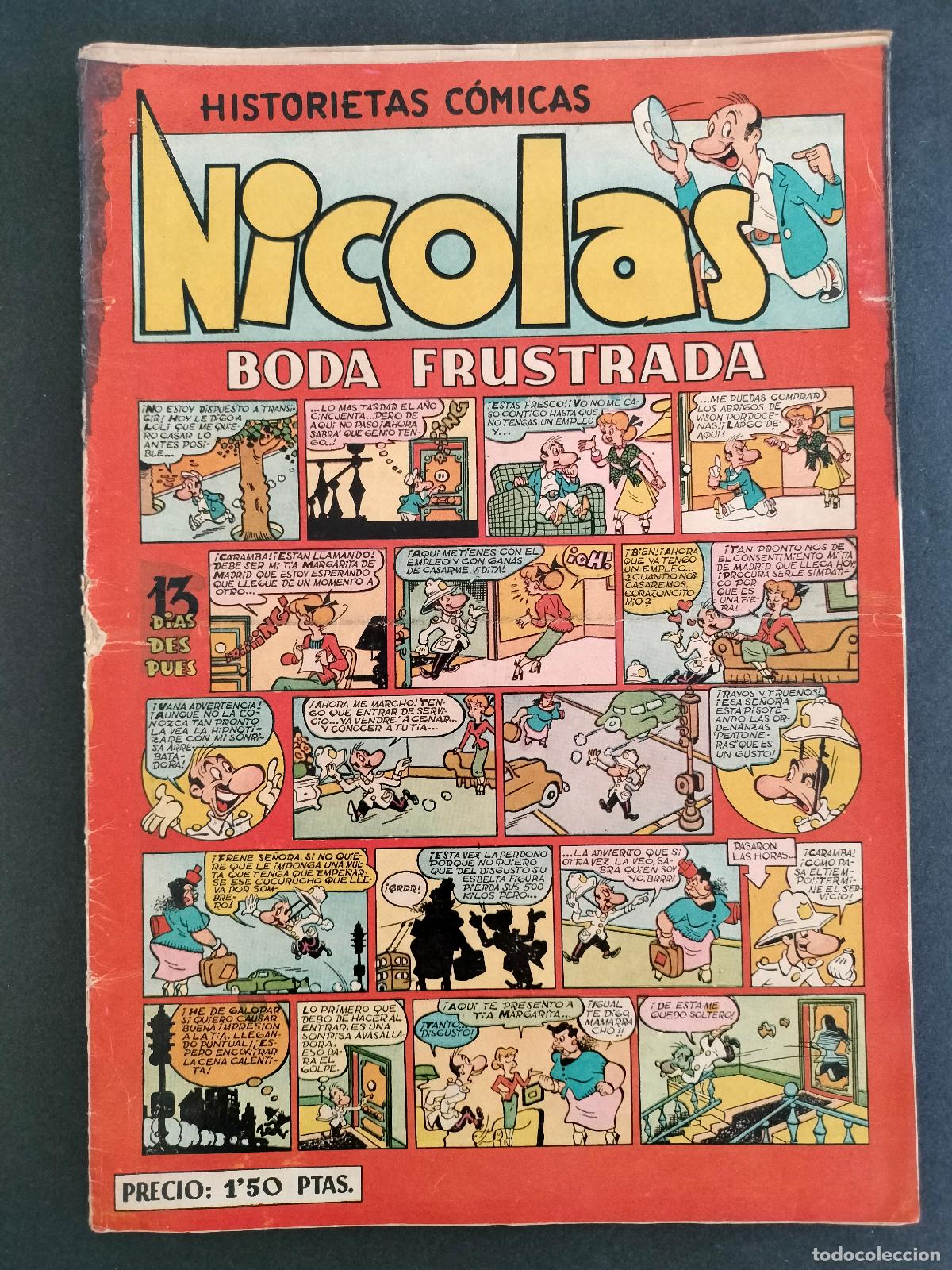 Tebeos: NICOLAS N&ordm; 8 ORIGINAL DE EPOCA CLIPER - Foto 1