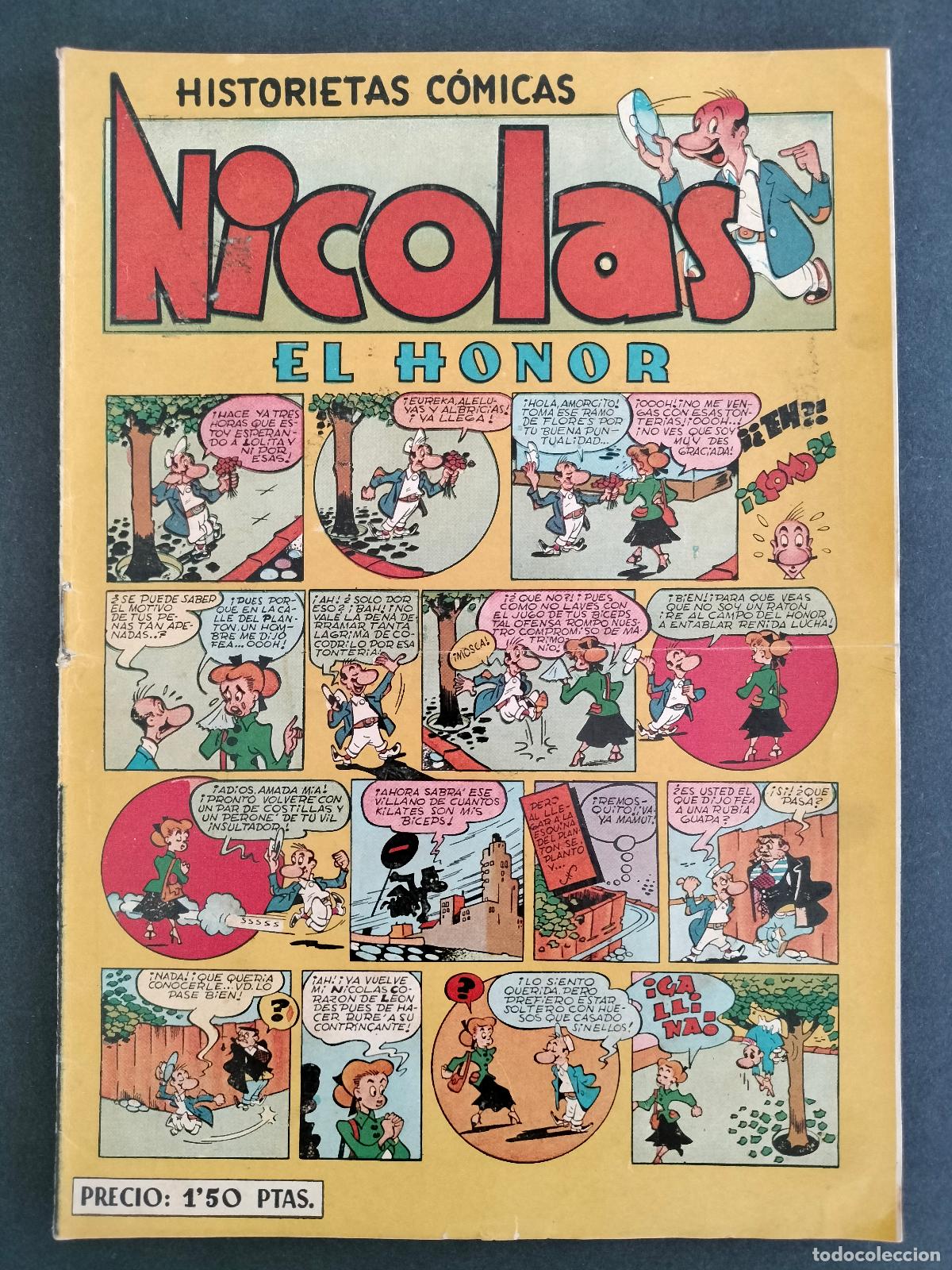 Tebeos: NICOLAS N&ordm; 10 ORIGINAL DE EPOCA CLIPER - Foto 1