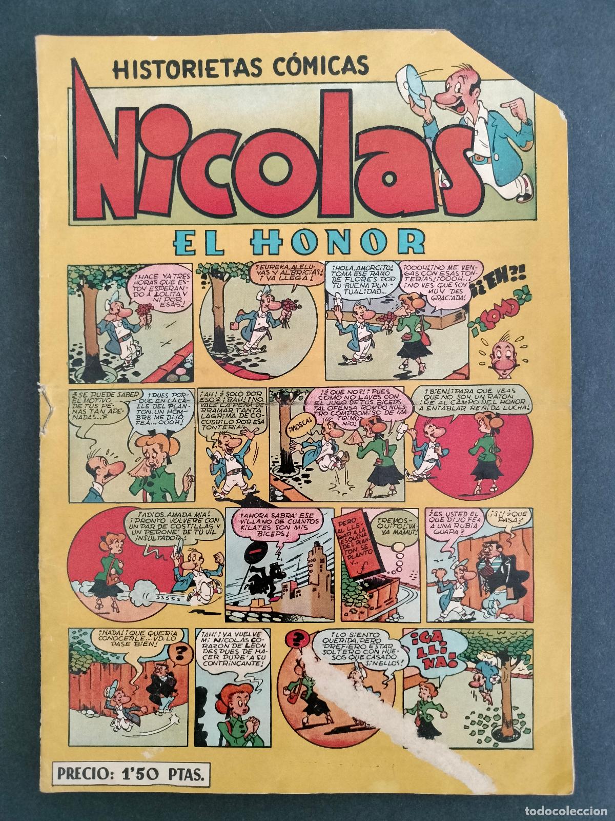 Tebeos: NICOLAS N&ordm; 10 ORIGINAL DE EPOCA CLIPER - Foto 1