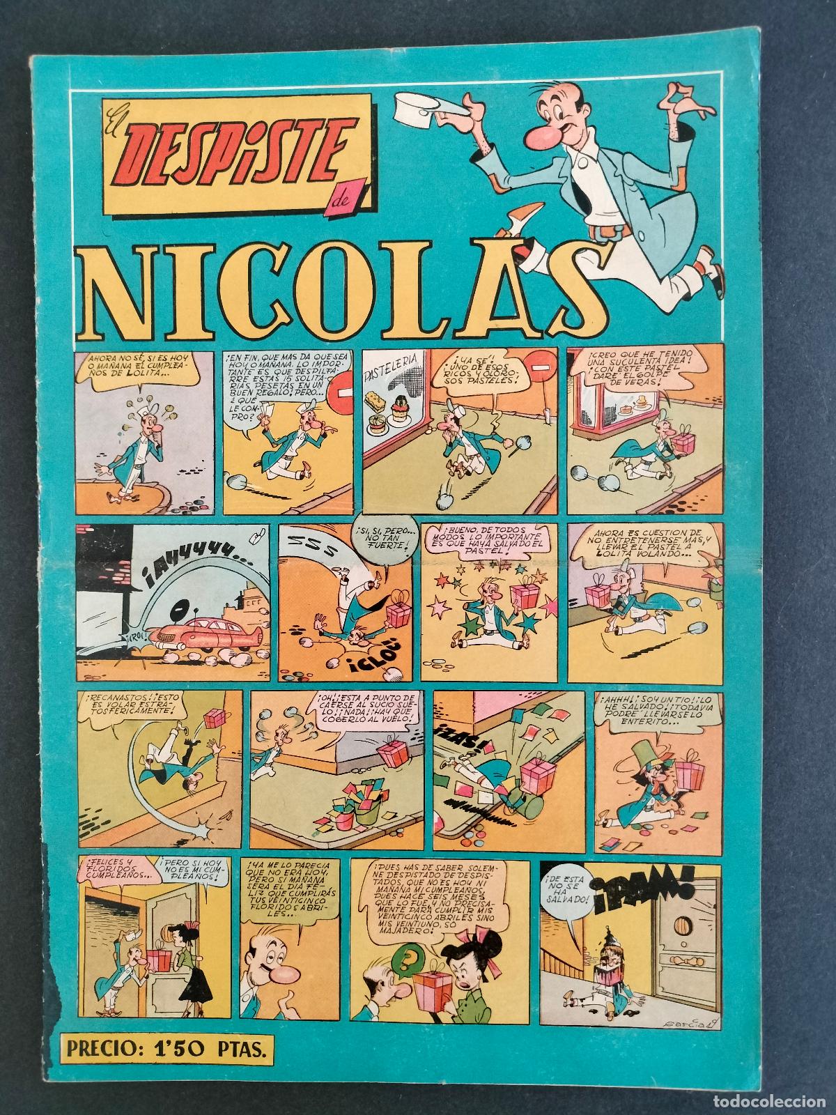 Tebeos: NICOLAS N&ordm; 29 ORIGINAL DE EPOCA CLIPER - Foto 1