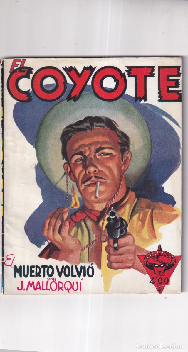Tebeos: N&uacute;mero 104 de la colecci&oacute;n coyote: El muerto volvi&oacute;. J Mallorqui