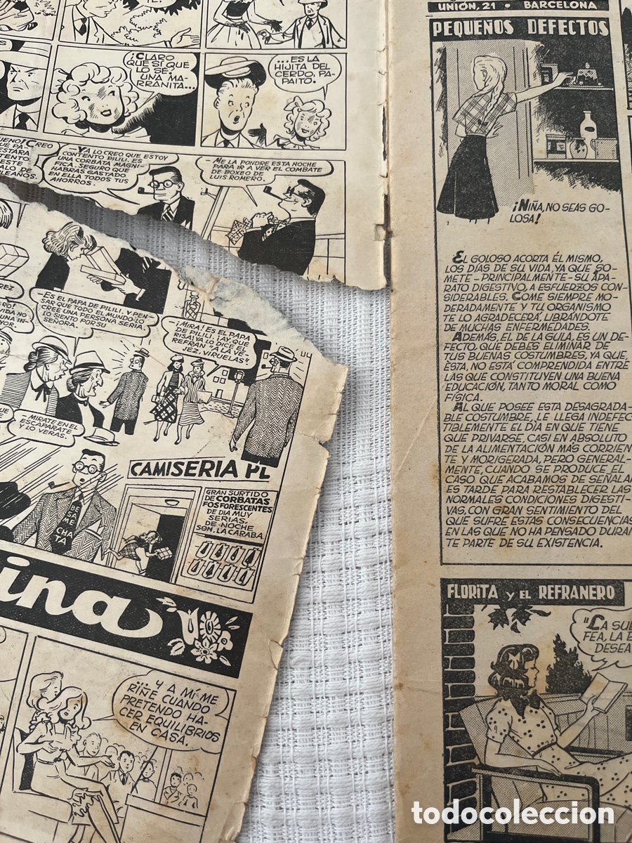 Tebeos: Revista Florita Para Ni&ntilde;as - Foto 3