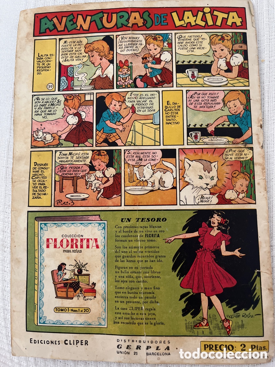 Tebeos: Revista Florita Para Ni&ntilde;as - Foto 9