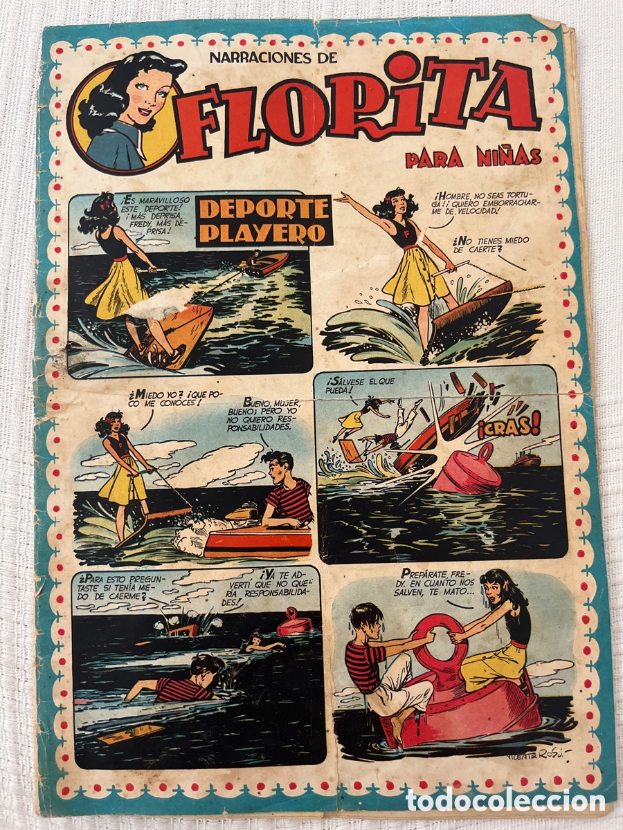 Tebeos: Revista Florita Para Ni&ntilde;as