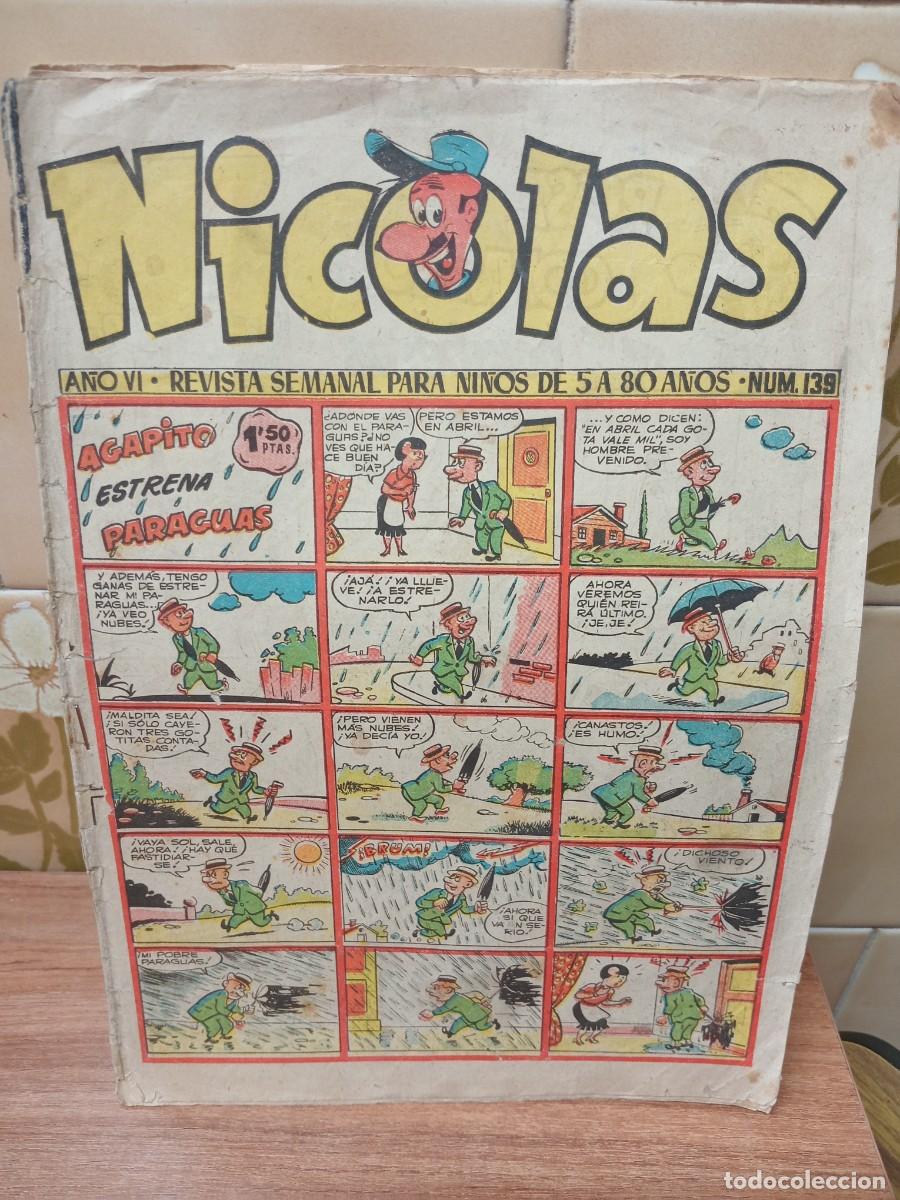 Livros de Banda Desenhada: NICOLAS - N&ordm; 139 - CLIPER - ORIGINAL