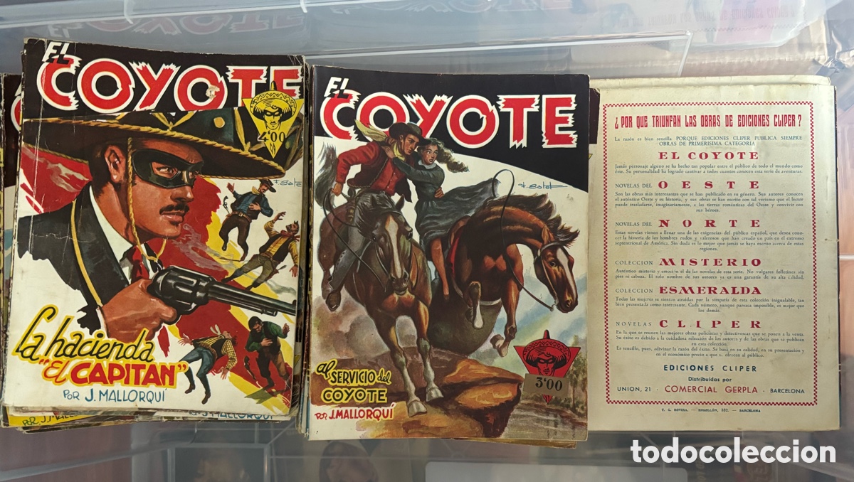 Tebeos: El Coyote ediciones Cl&iacute;per - Foto 2