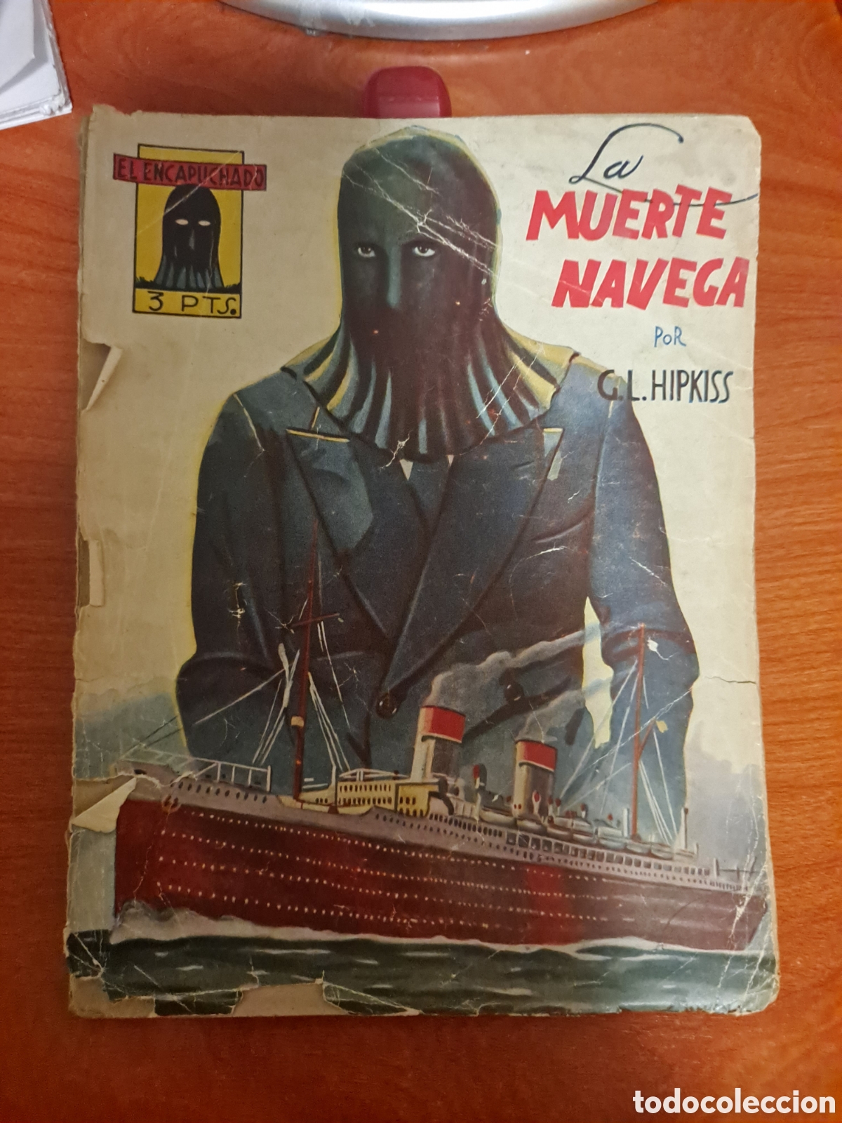 Tebeos: El Encapuchado #4 - La muerte navega