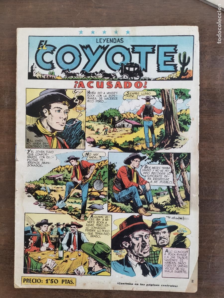 Tebeos: el coyote 77 original - Foto 1
