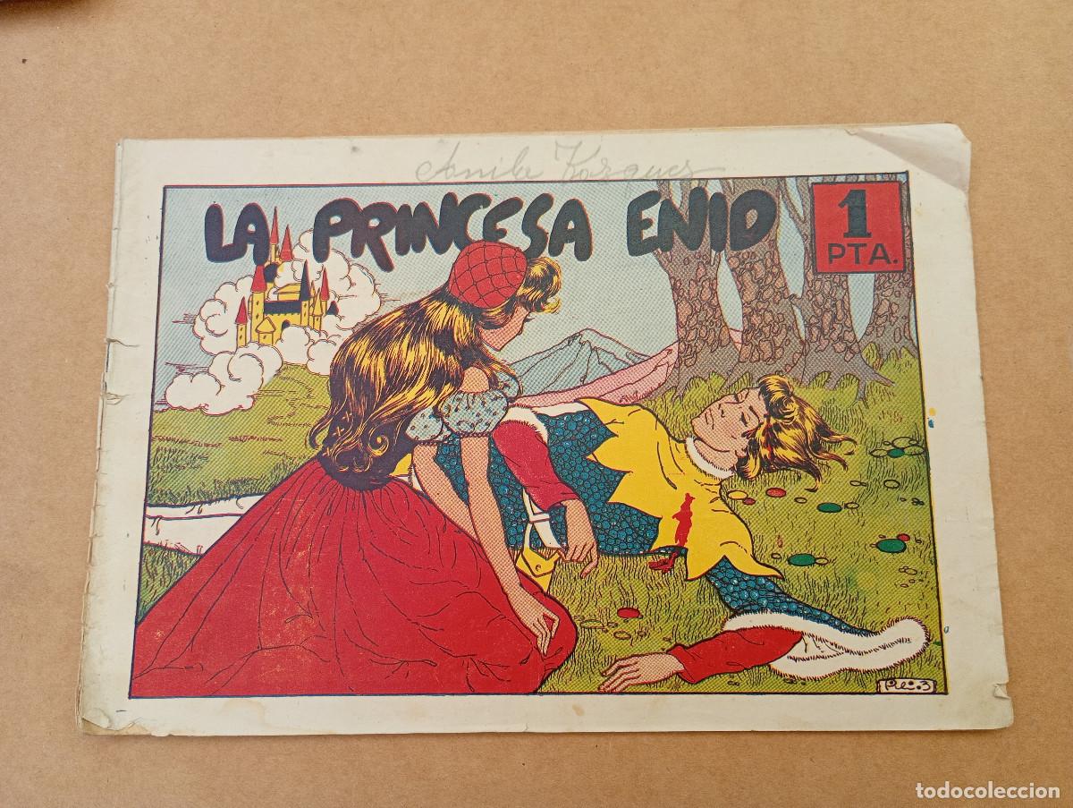 Tebeos: ORIGINAL - CUADERNOS SELECTOS N&ordm; 77 PRINCESA ENID (ORIGINAL CISNE GERPLA CLIPER)