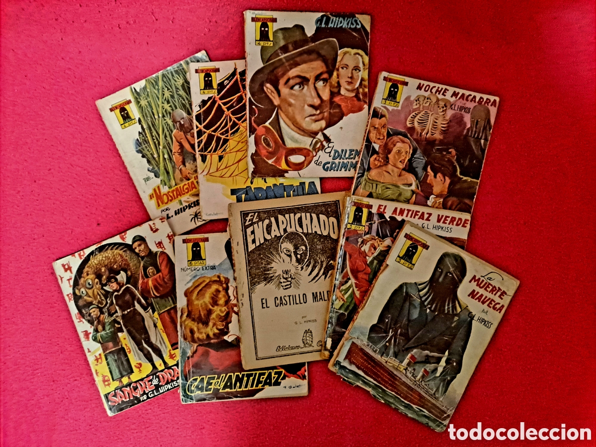 Tebeos: Lote &rdquo;El Encapuchado&rdquo;