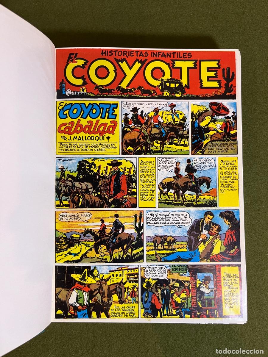 Comics: Tomo n&ordf;1 encuadernado El Coyote historietas infantiles J. Mallorqu&iacute; Editorial Cliper a&ntilde;os 40 50
