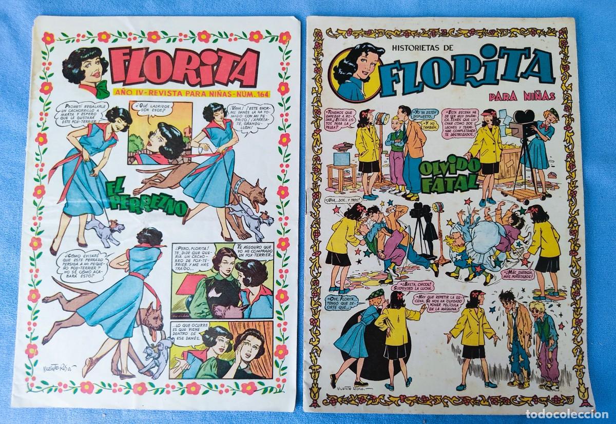 Tebeos: LOTE DE 23 NUMEROS DE FLORITA ORIGINALES DE EDICIONES CLIPER - Foto 2