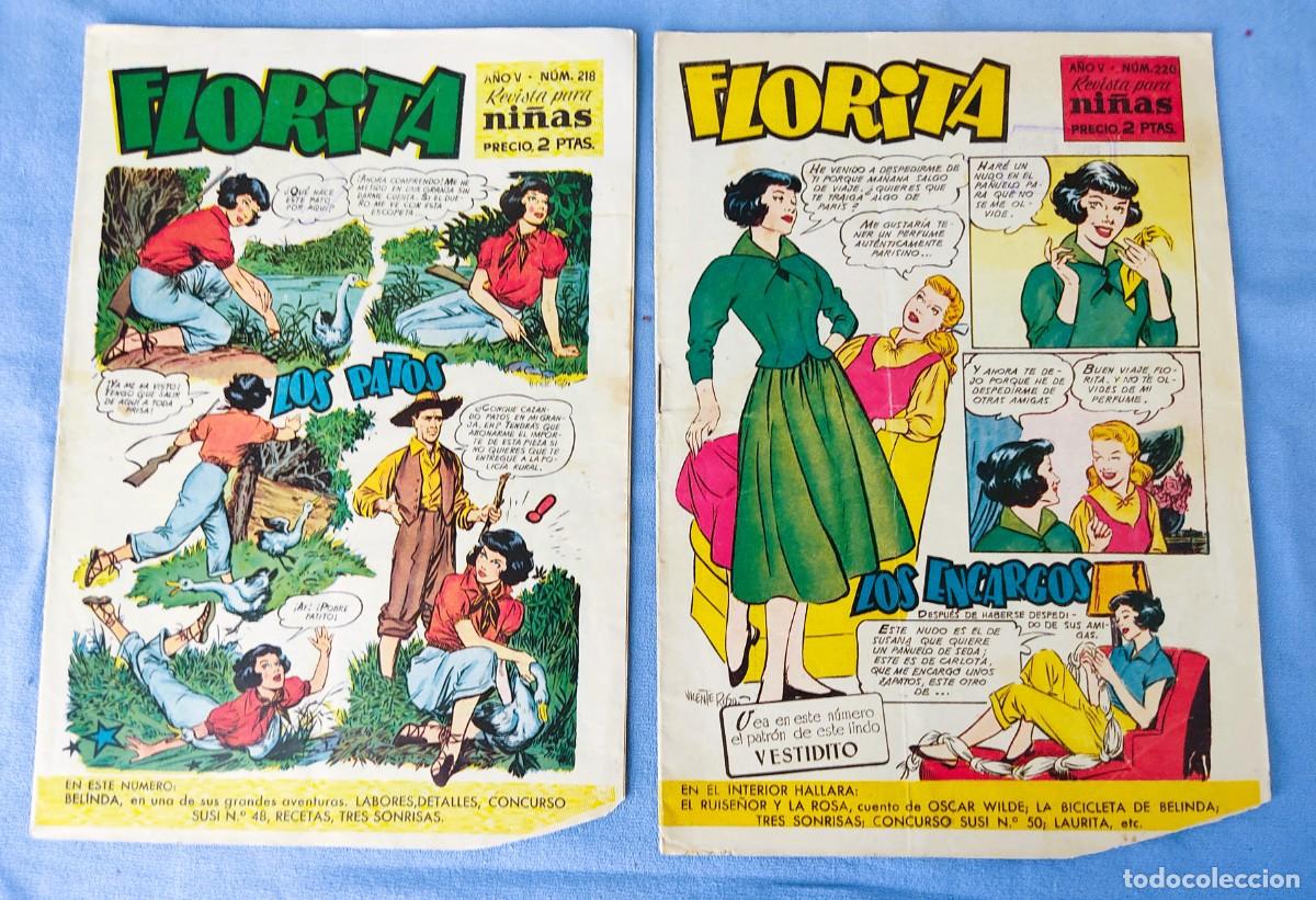 Tebeos: LOTE DE 23 NUMEROS DE FLORITA ORIGINALES DE EDICIONES CLIPER - Foto 3