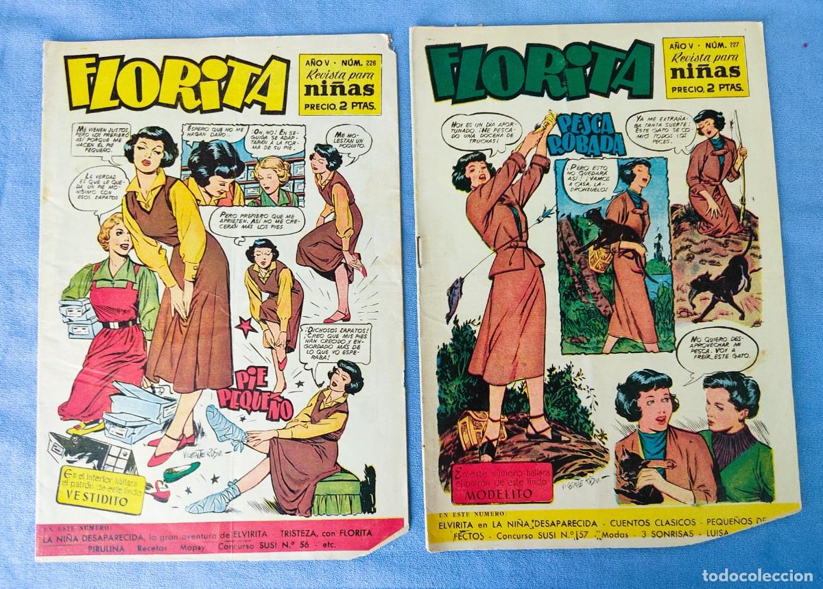 Tebeos: LOTE DE 23 NUMEROS DE FLORITA ORIGINALES DE EDICIONES CLIPER - Foto 4