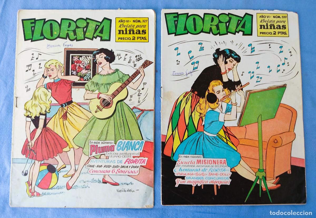 Tebeos: LOTE DE 23 NUMEROS DE FLORITA ORIGINALES DE EDICIONES CLIPER - Foto 11