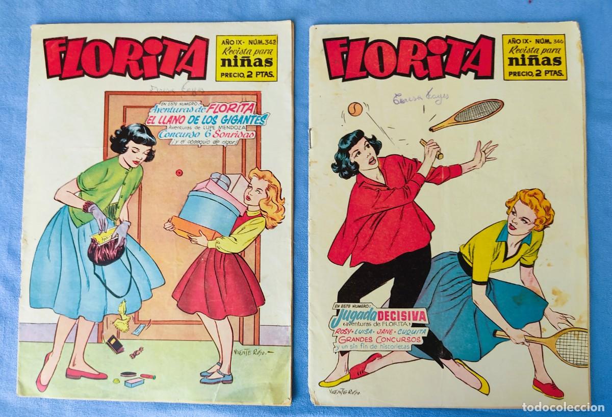 Tebeos: LOTE DE 23 NUMEROS DE FLORITA ORIGINALES DE EDICIONES CLIPER - Foto 12