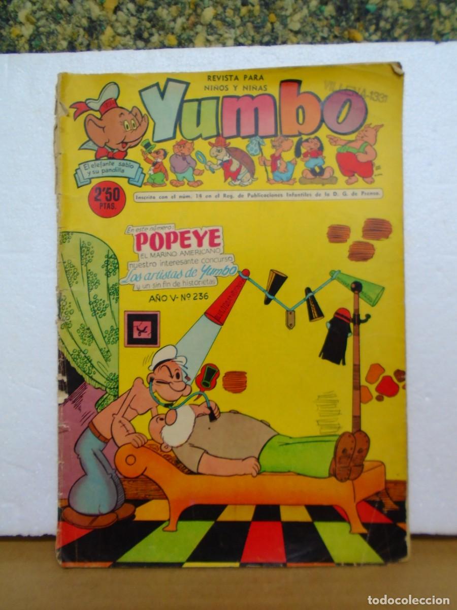 Tebeos: YUMBO. EDICIONES CLIPER, N&ordm; 236(A&Ntilde;OS 60)