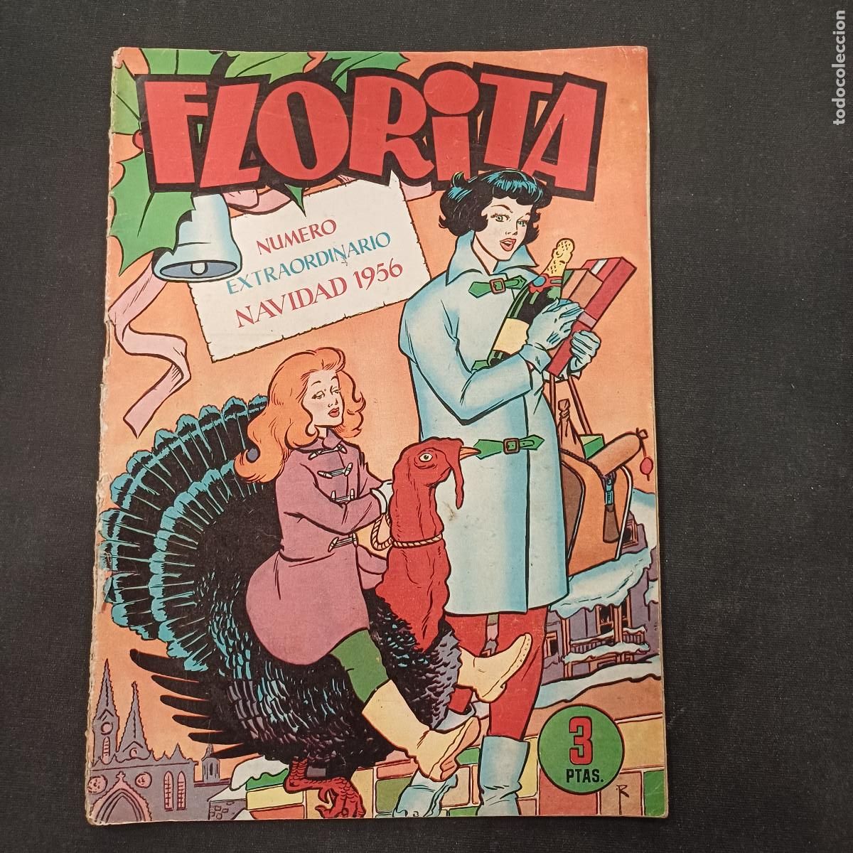 Tebeos: FLORITA/NUMERO EXTRAORDINARIO NAVIDAD 1956.