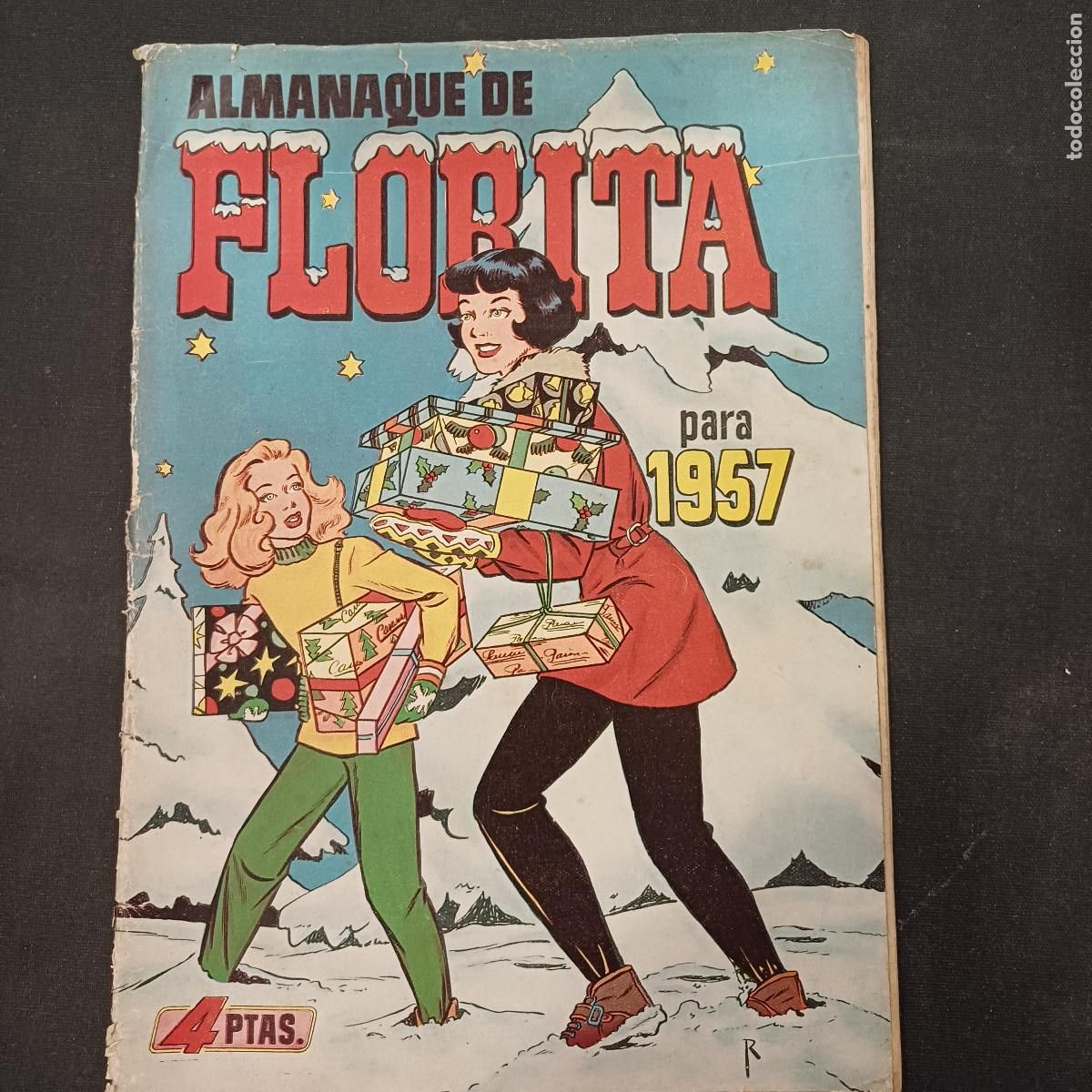 Tebeos: FLORITA/ALMANAQUE PARA 1957.