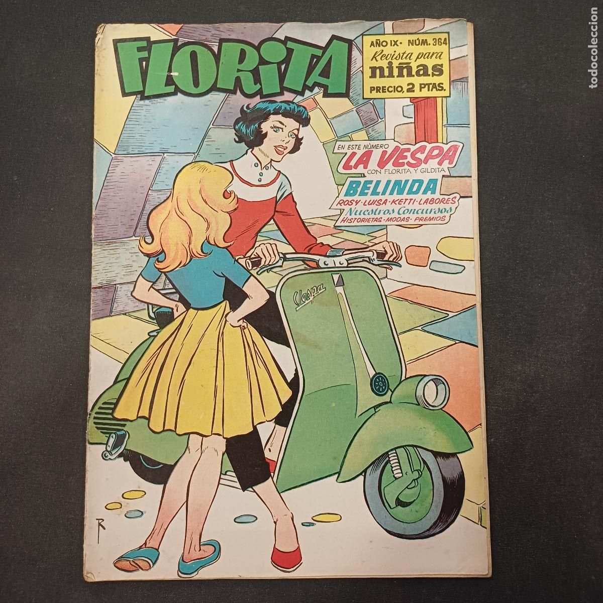 Tebeos: FLORITA/LA VESPA/N&ordm;364.