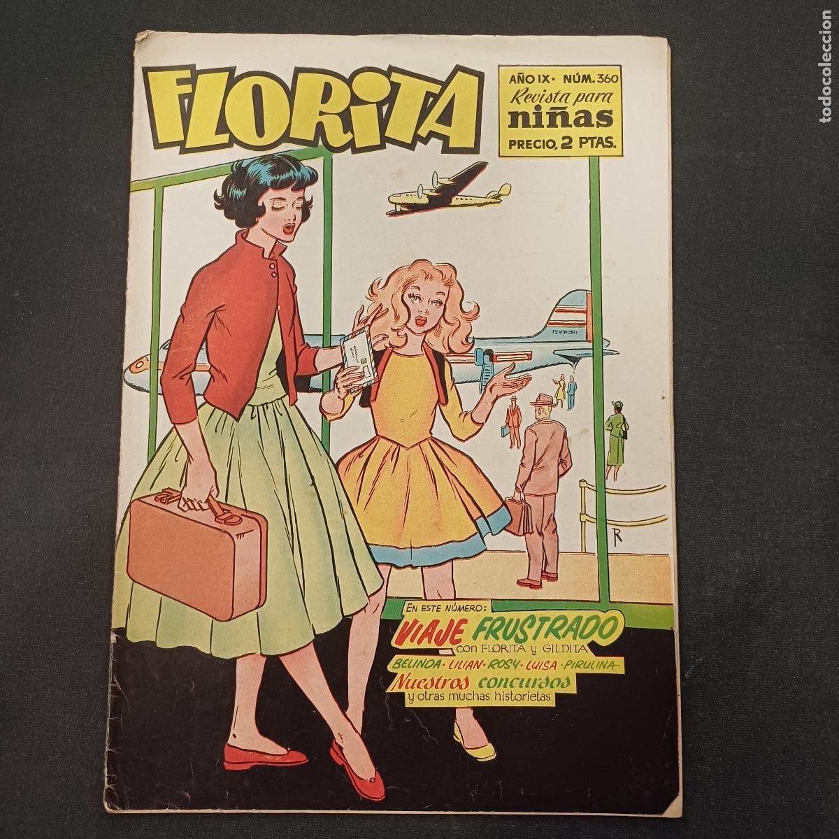 Tebeos: FLORITA/VIAJE FRUSTADO/N&ordm;360.