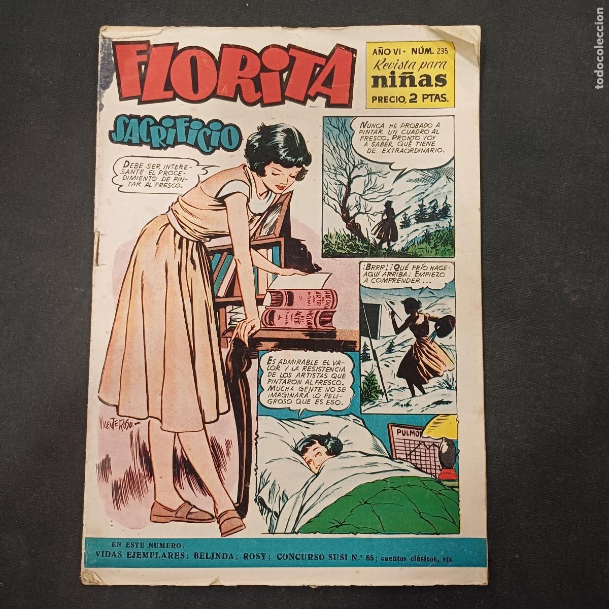 Tebeos: FLORITA/SACRIFICIO/N&ordm;235. - Foto 1