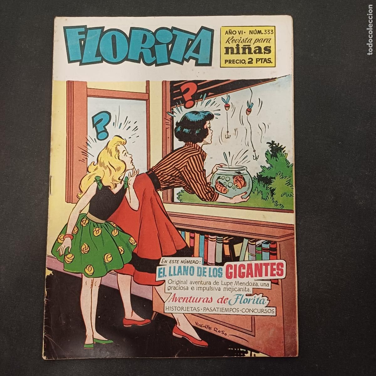Tebeos: FLORITA/EL LLANO DE LOS GIGANTES/N&ordm;333.