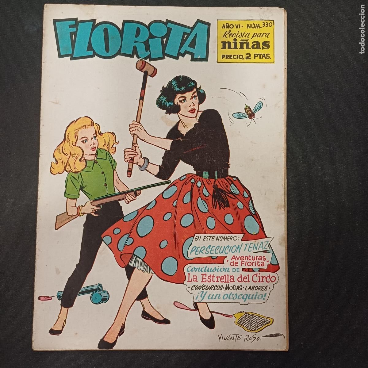 Tebeos: FLORITA/PERSECUCION TENAZ/N&ordm;330.