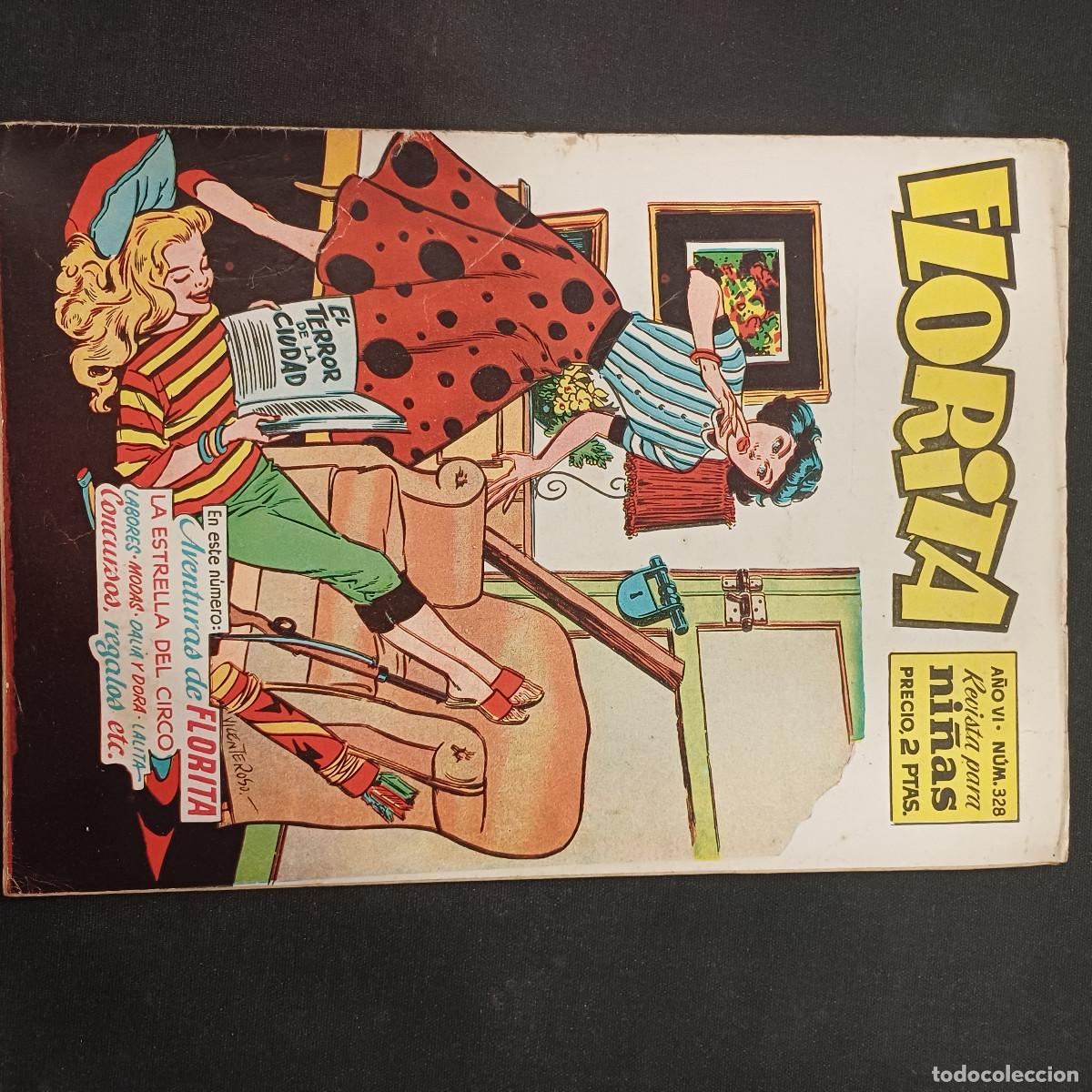Tebeos: FLORITA/LA ESTRELLA DEL CIRCO/N&ordm;328.