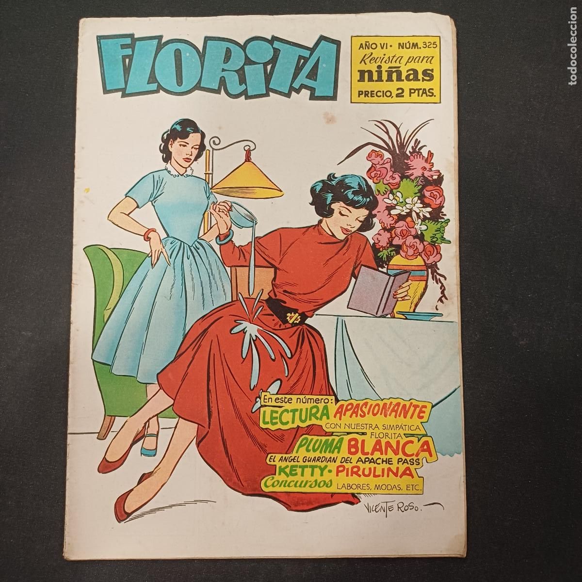 Tebeos: FLORITA/LECTURA APASIONANTE/N&ordm;325.