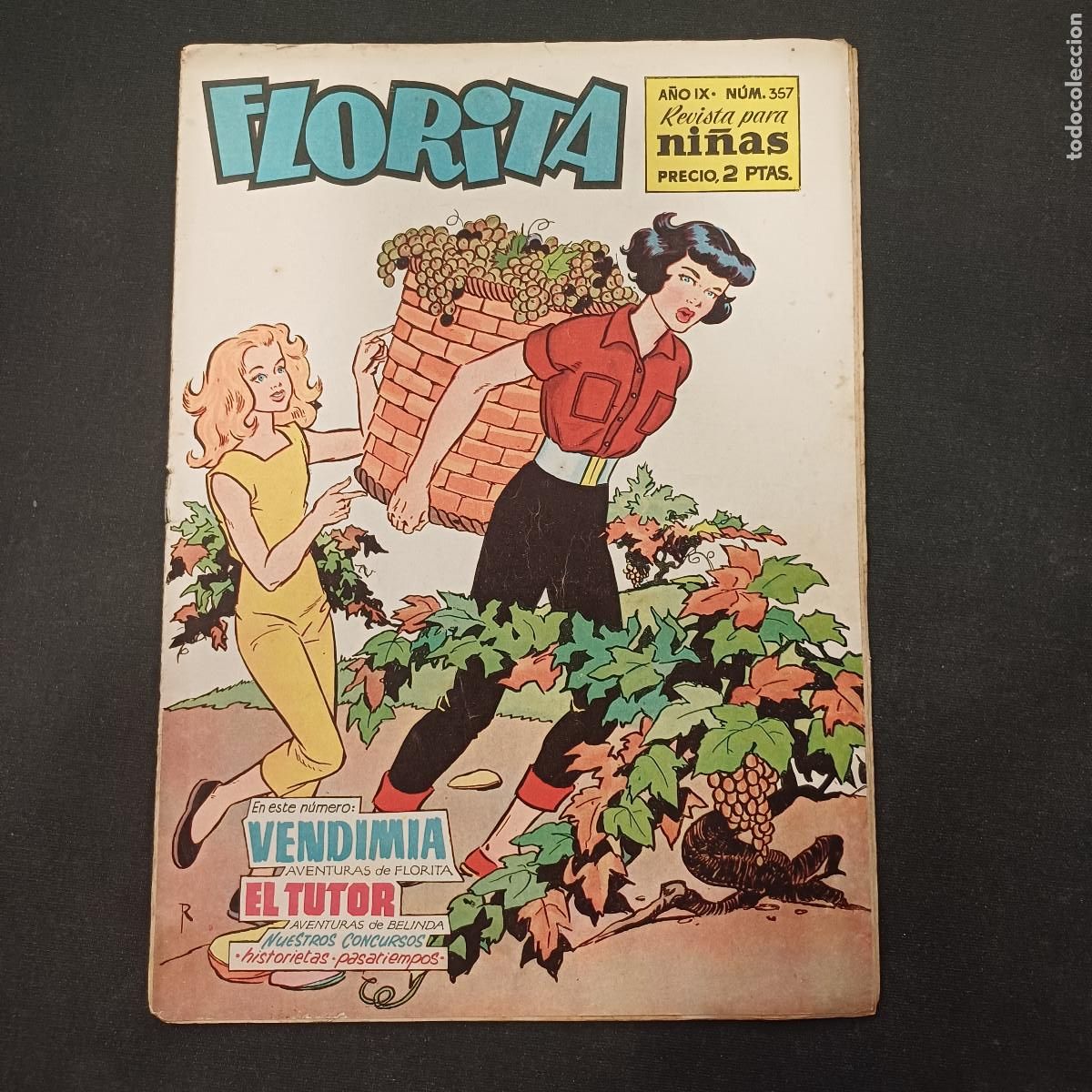 Tebeos: FLORITA/VEMDIMIA/N&ordm;357. - Foto 1