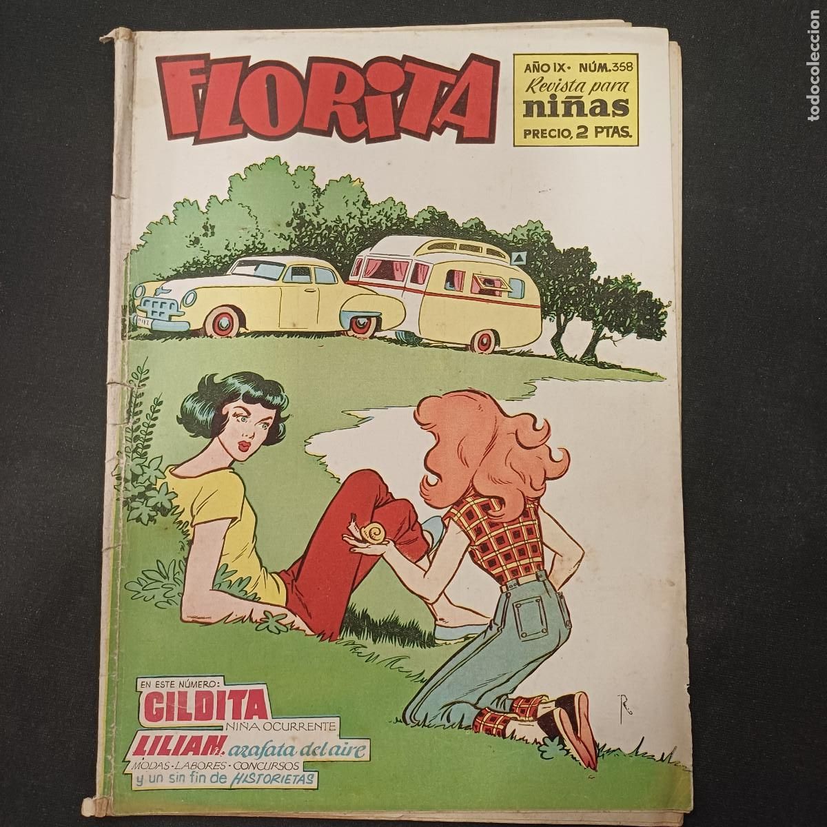Tebeos: FLORITA/GILDITA NI&Ntilde;A RECURRENTE/N&ordm;358.